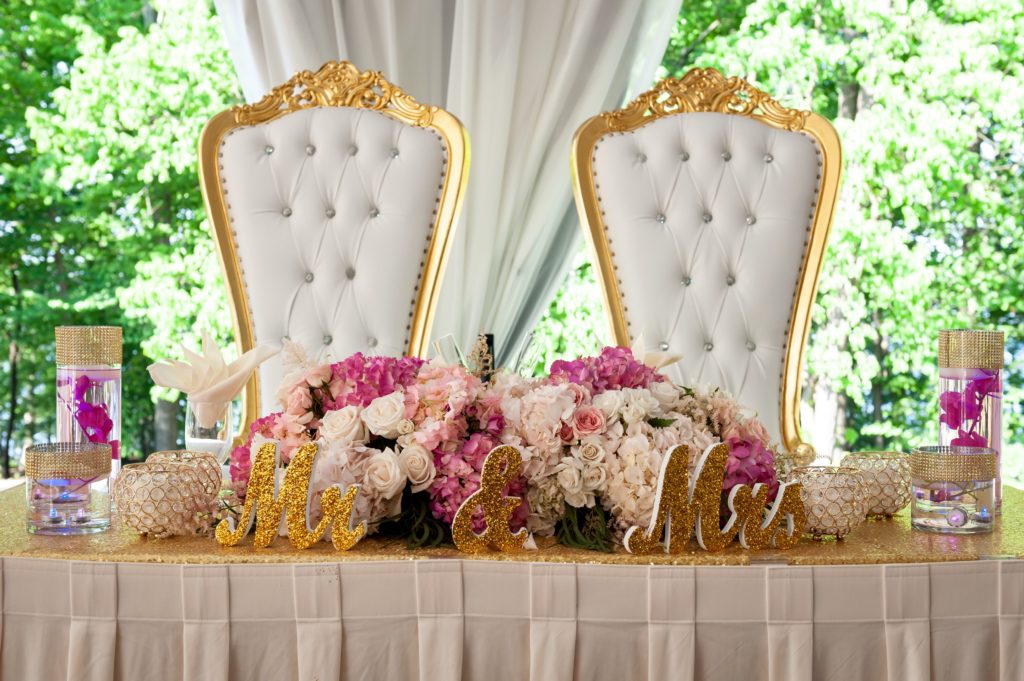 Head Table Flowers