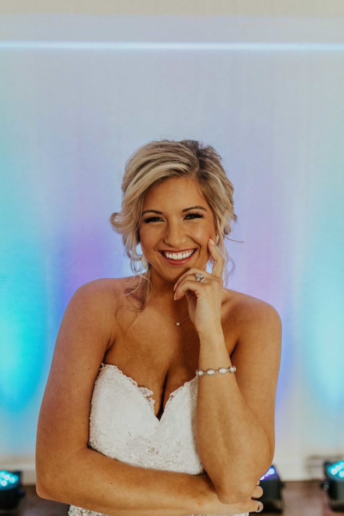 Wedding Uplighting | Kelsey Marie Photography