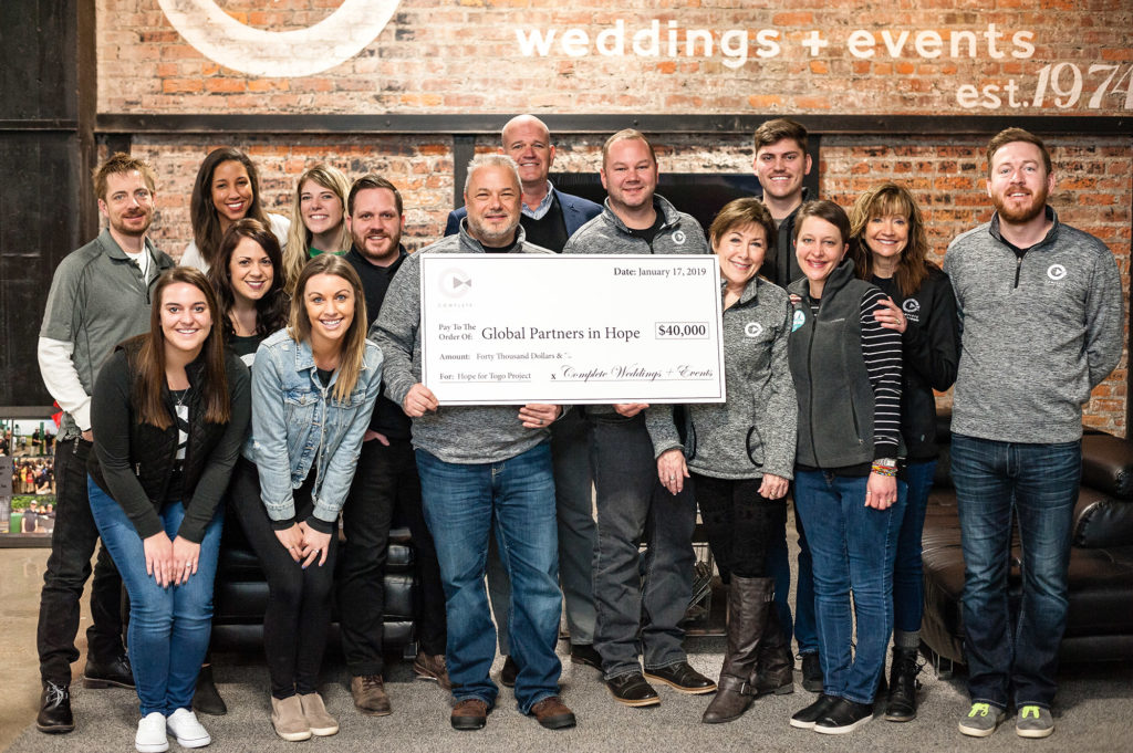 Complete Weddings Fundraising Donation