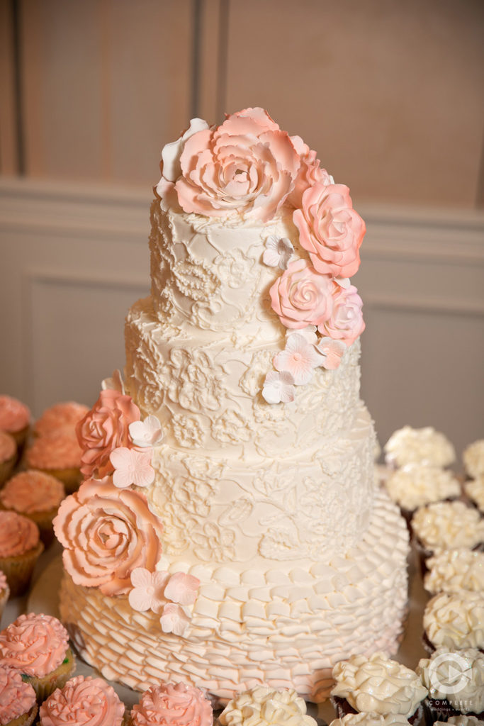 Intricate Wedding Cake Design