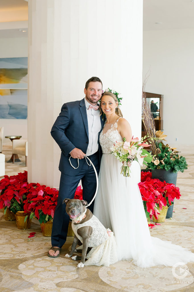 Wedding Photos with Dog