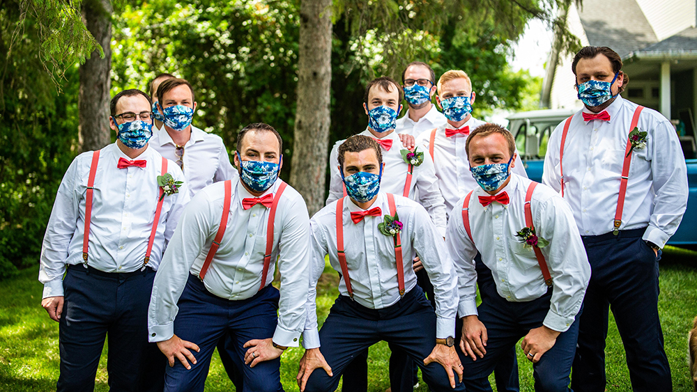 Wedding Day Face Masks