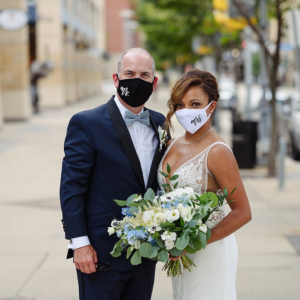 Bride and Groom Masks