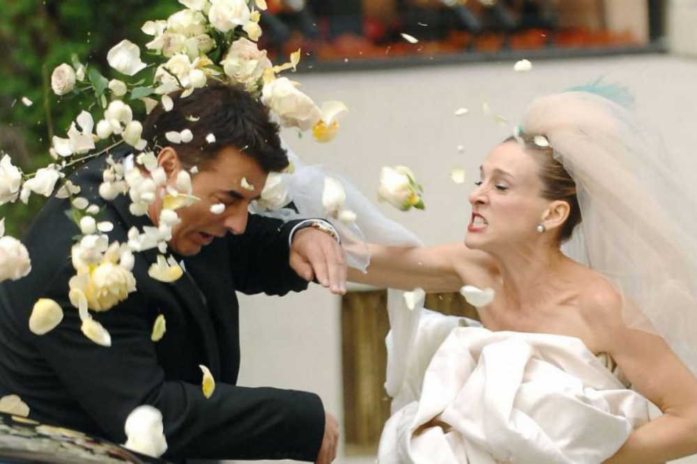 Carrie Bradshaw wedding