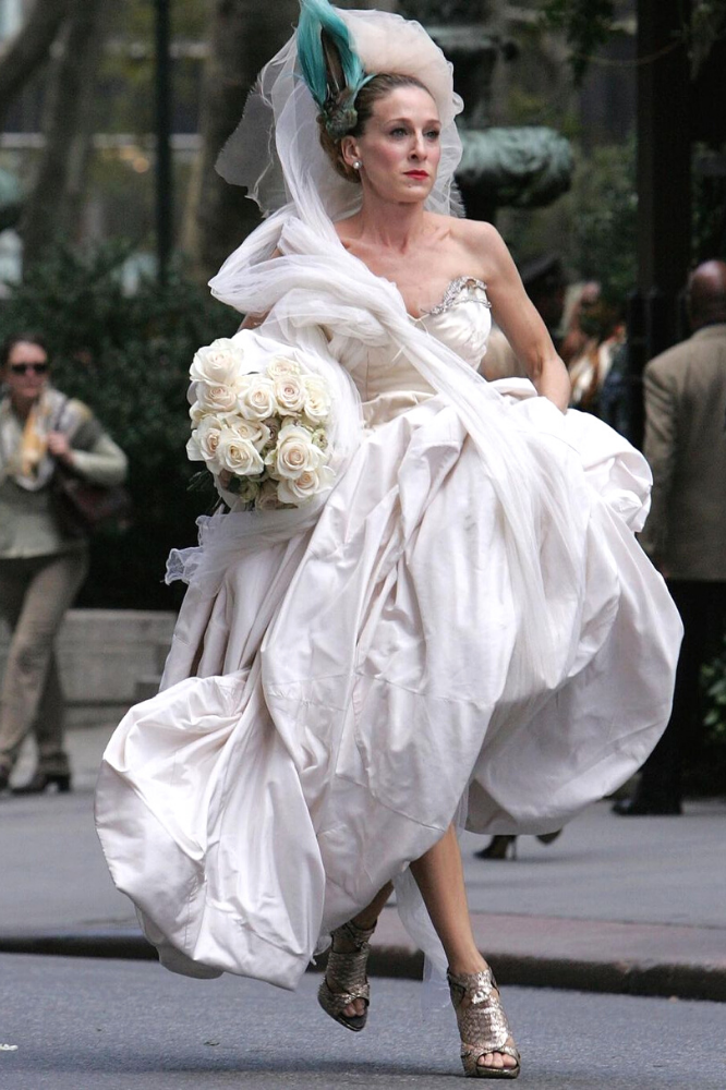 Carrie Bradshaw wedding dress