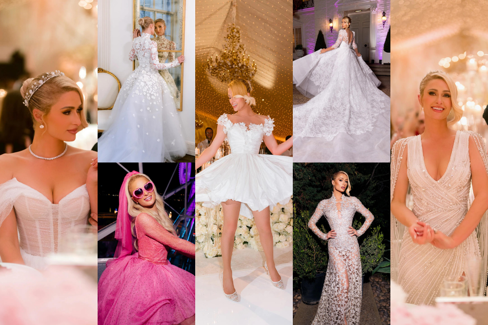 Paris Hilton's 7 Wedding Dresses + Their Dupes!