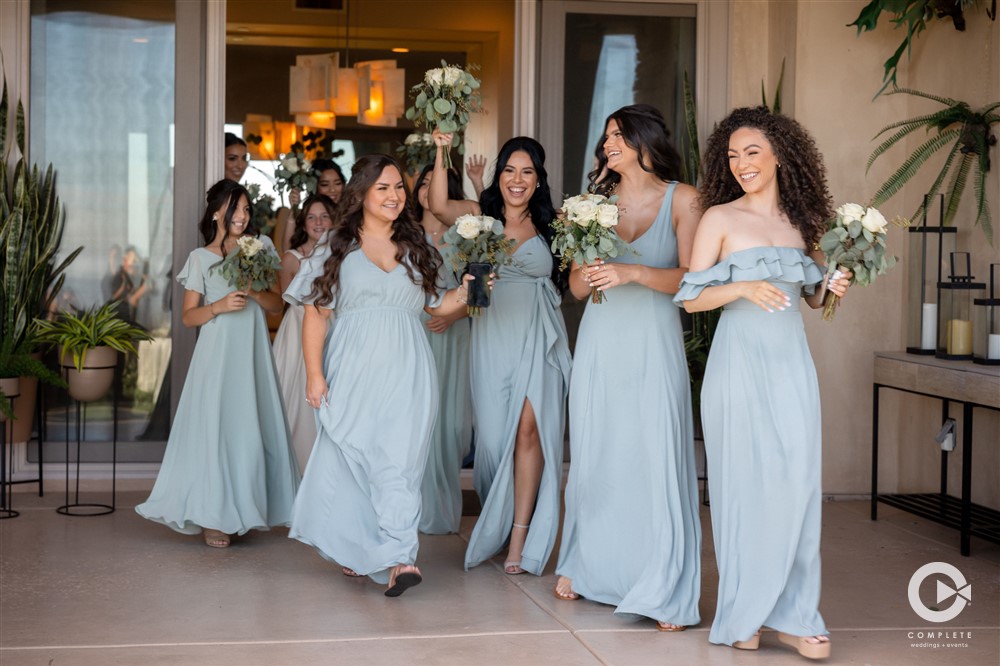 bridal party entrance