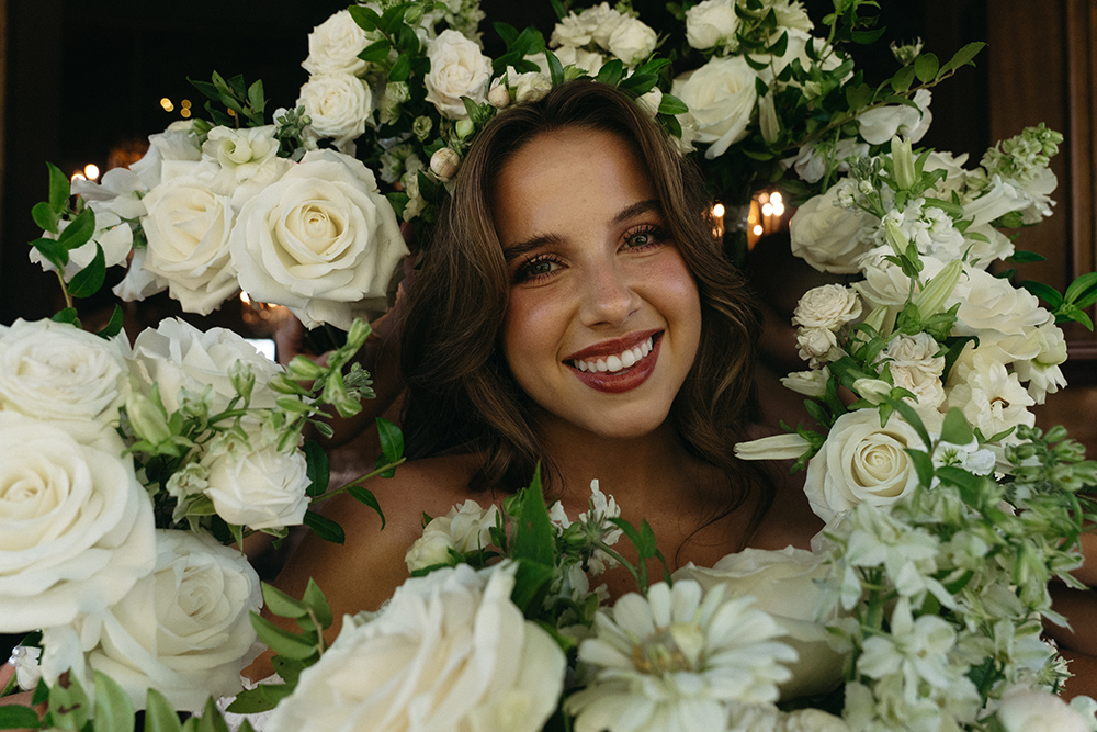 Flower Crown Wedding