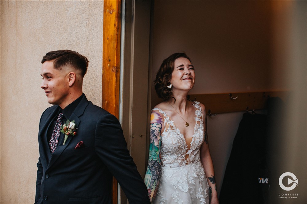 Mastering Your First Look Wedding Photos
