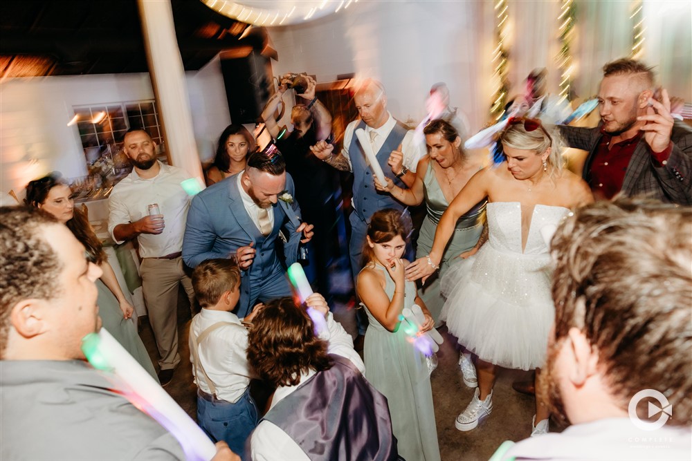 blurry wedding photos